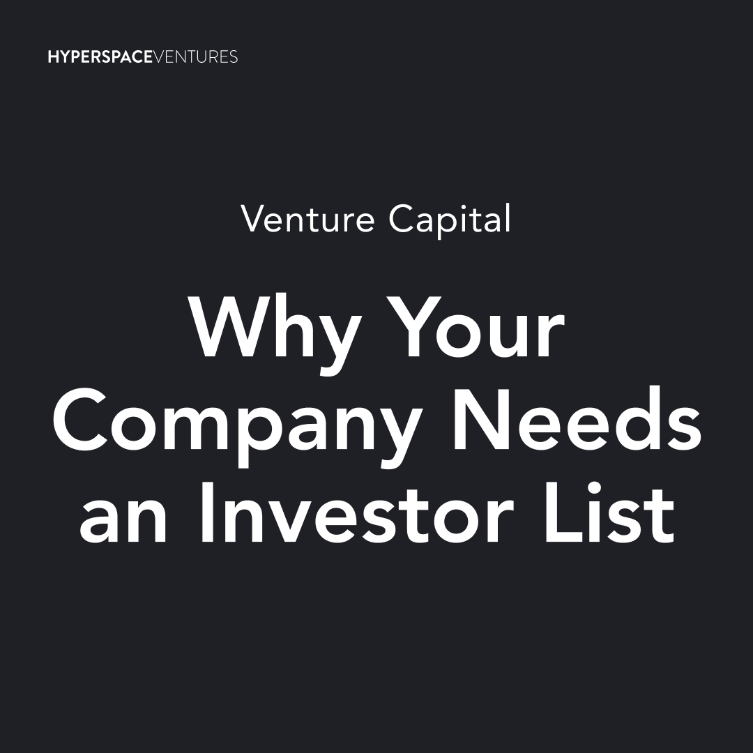 Why Your Company Needs an Investor List for Fundraising