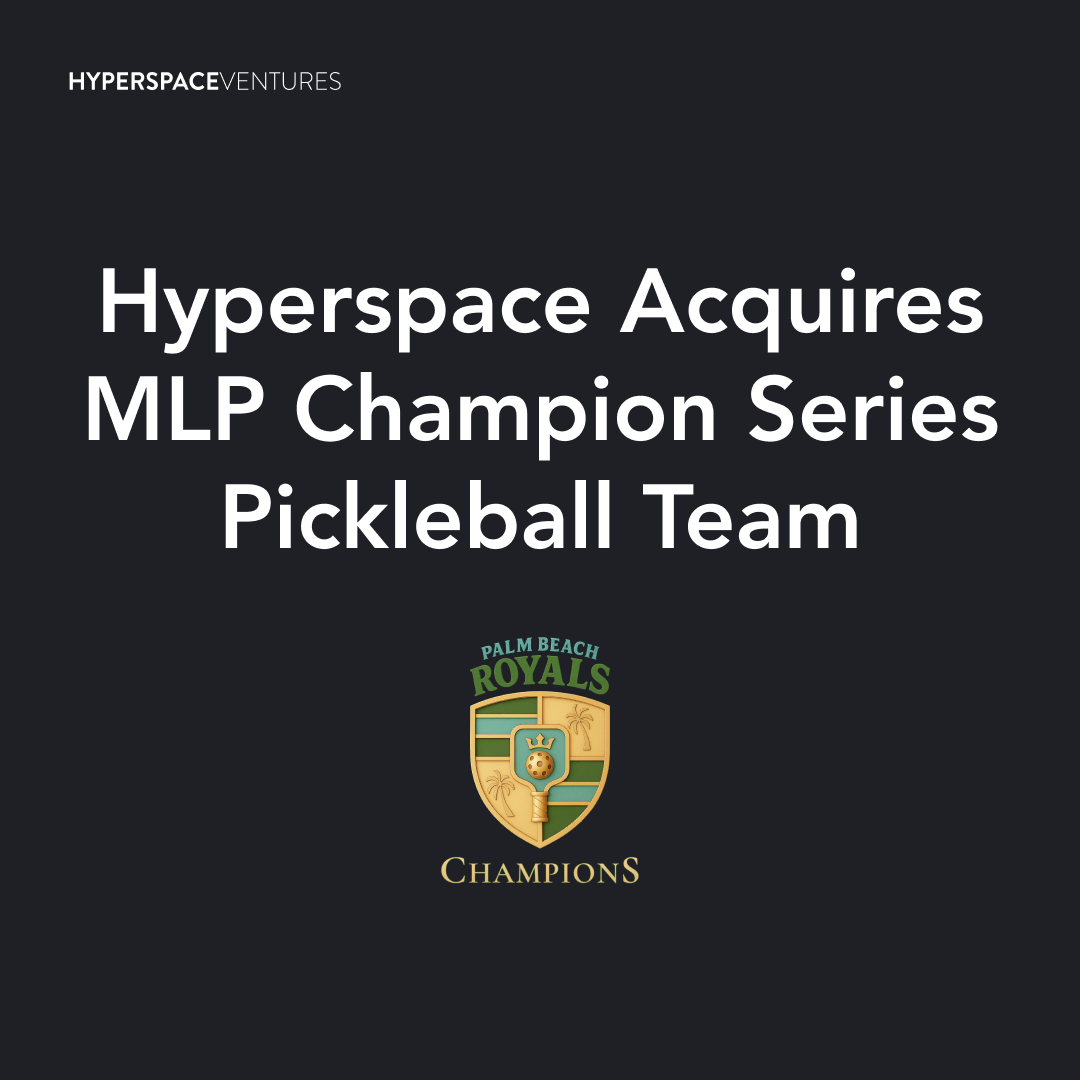 Hyperspace Ventures Acquires MLP Champions Series Pickleball Team With $1M Valuation
