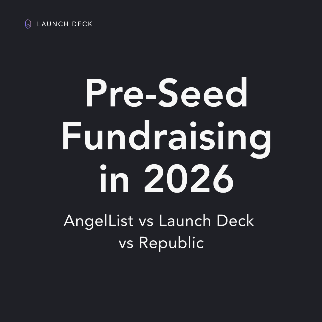 AngelList vs Launch Deck vs Republic: Best Platform for Pre-Seed Fundraising in 2026